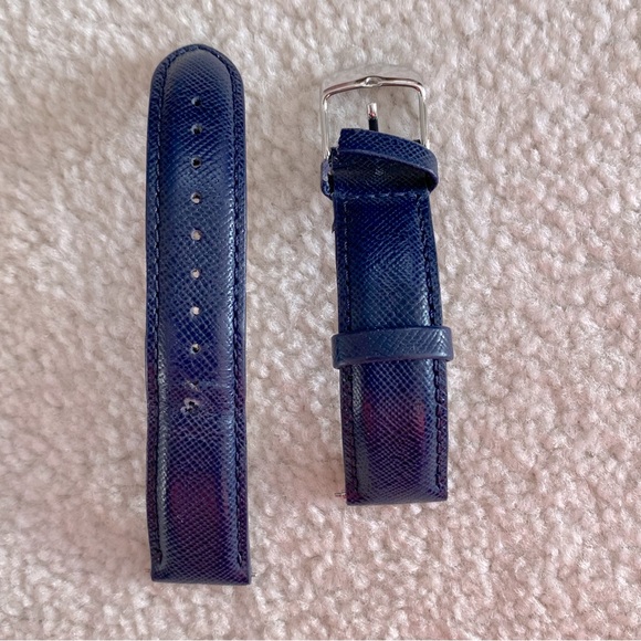 MICHELE Deco Two-Tone 18K Gold Diamond Dial Watch - Picture 11 of 16